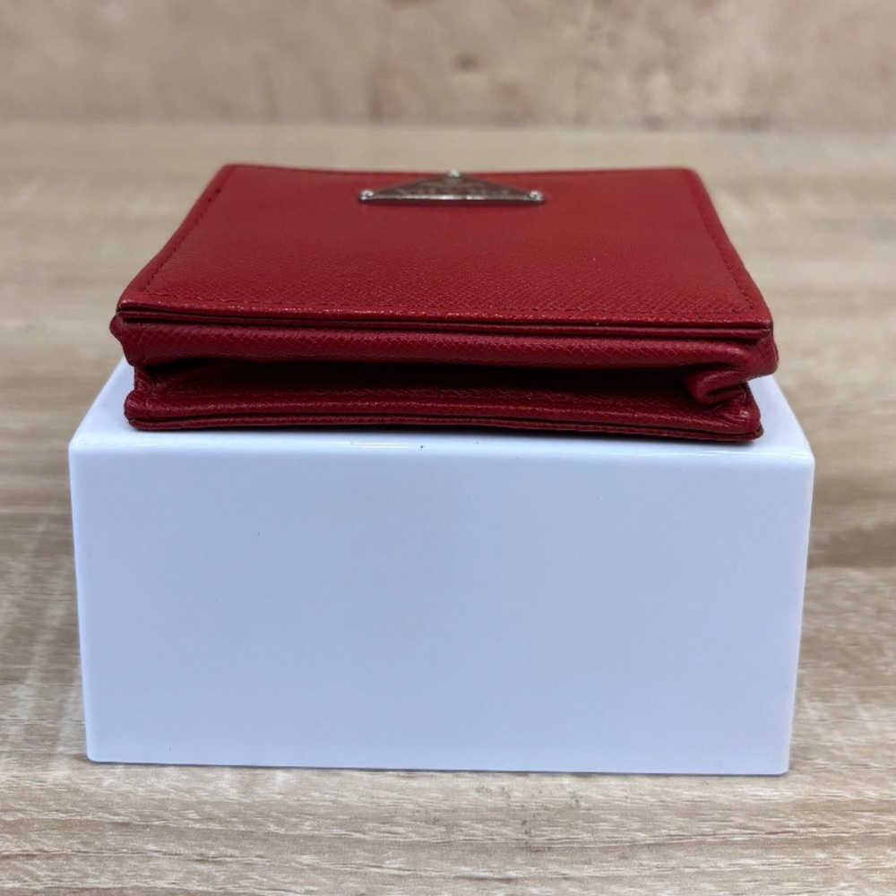 Prada (+COA) Red Saffiano Leather Coin Pouch - Picture 7 of 10